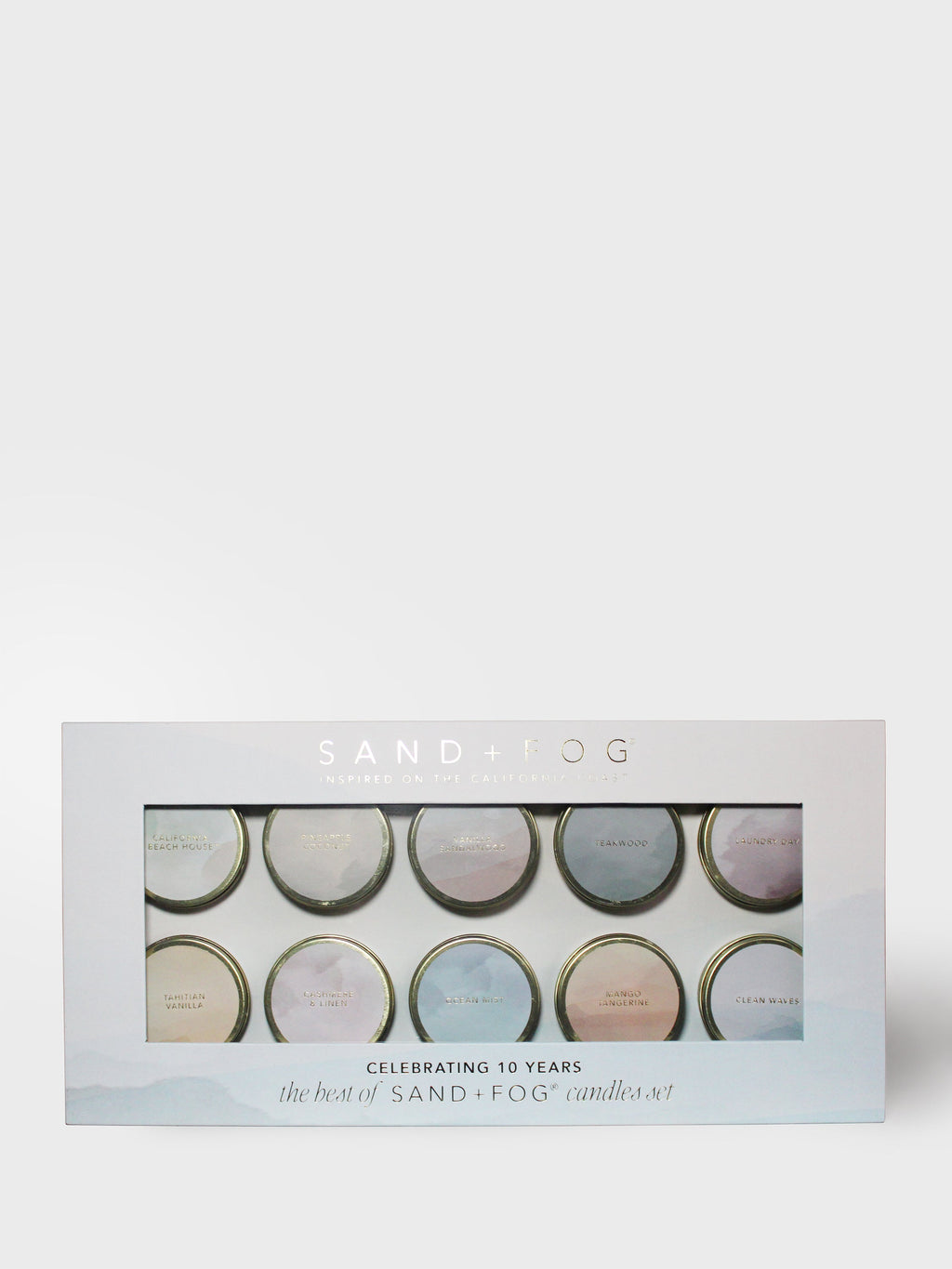 Ten Year Anniversary Candle Set Premium