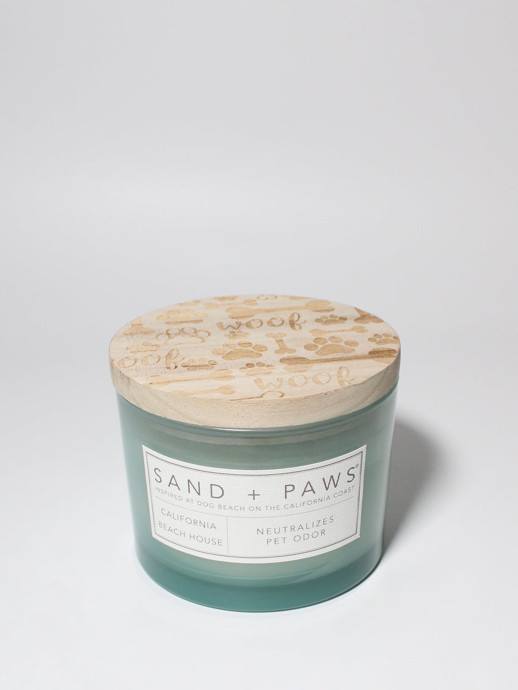 Sand + Paws California Beach House 12 oz scented candle Premium