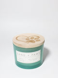 Sand + Paws Fresh Jasmine 12 oz scented candle Premium