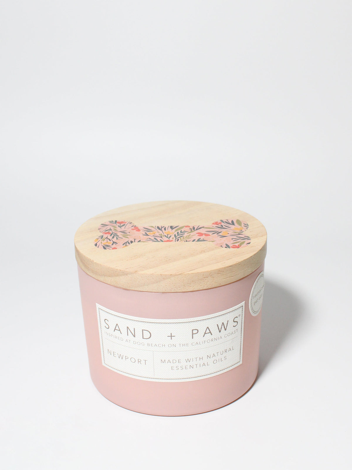 Sand + Paws Newport 12 oz scented candle Premium