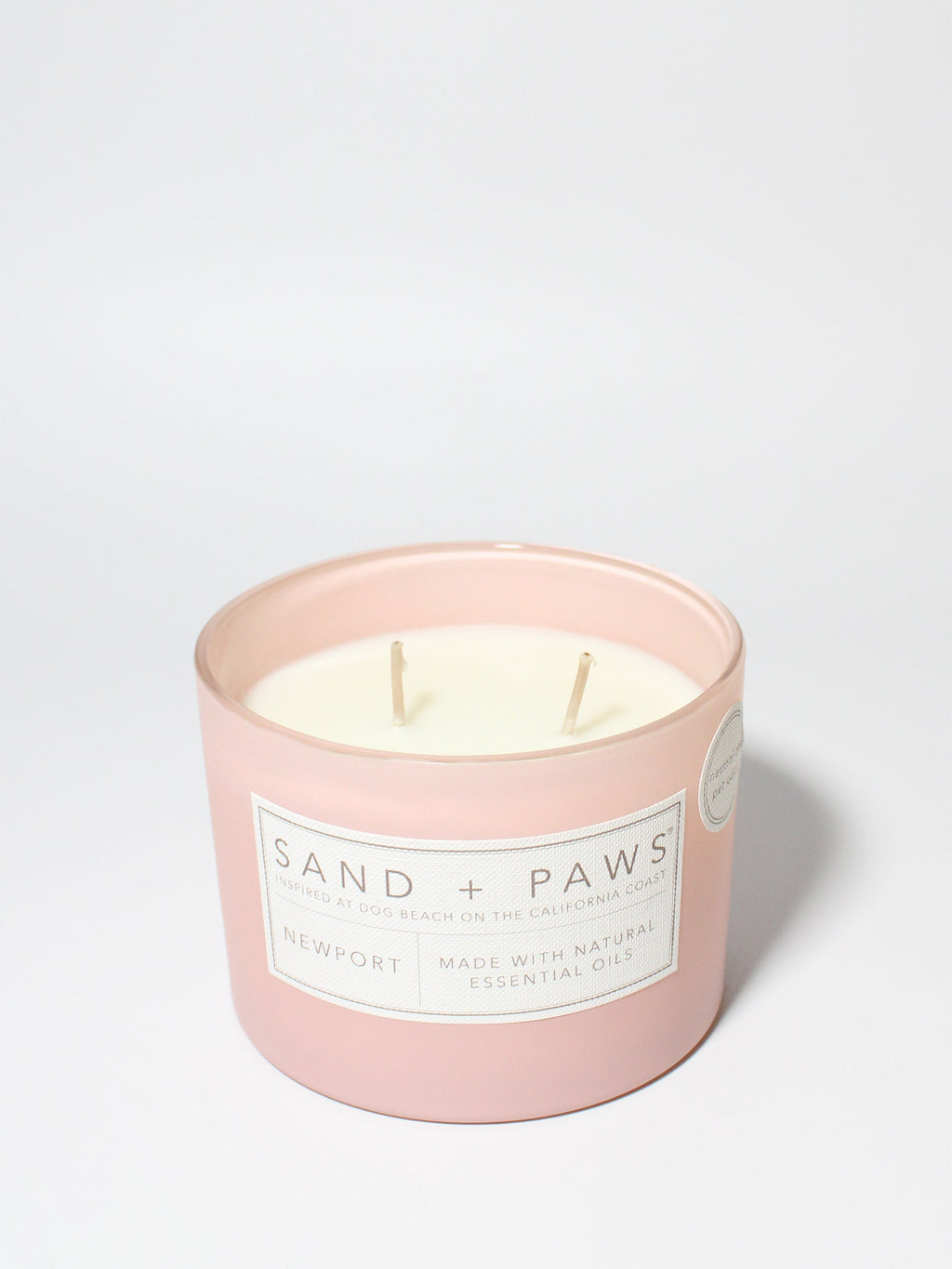 Sand + Paws Newport 12 oz scented candle Premium