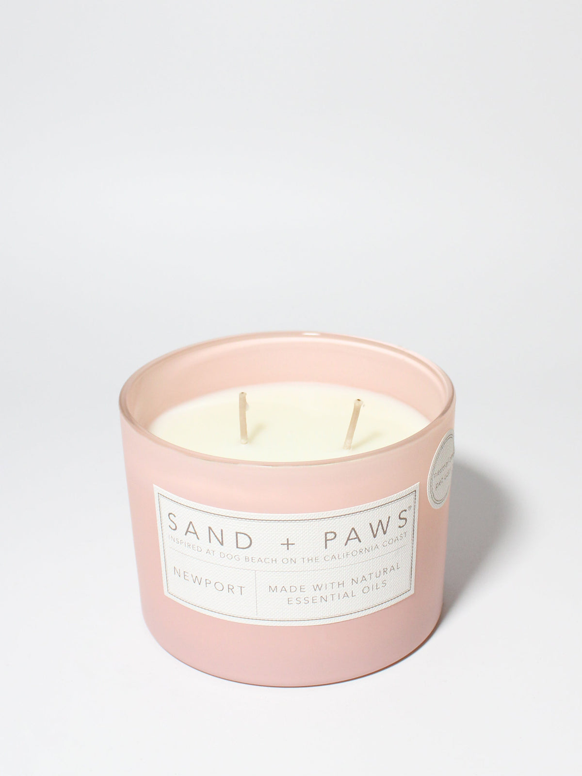 Sand + Paws Newport 12 oz scented candle Premium