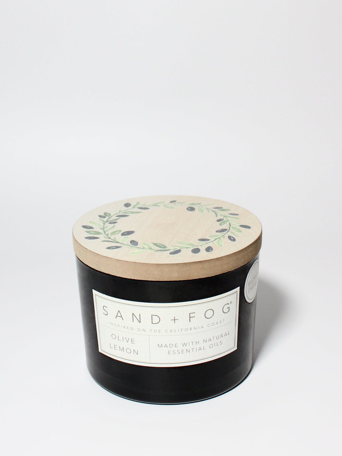 Olive Lemon 12 oz scented candle Premium