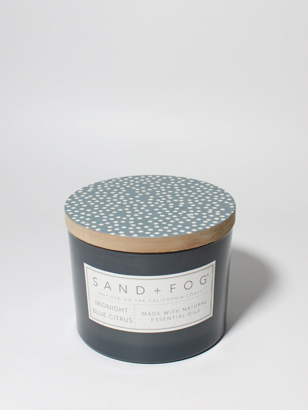 Midnight Blue Citrus 12 oz scented candle Premium