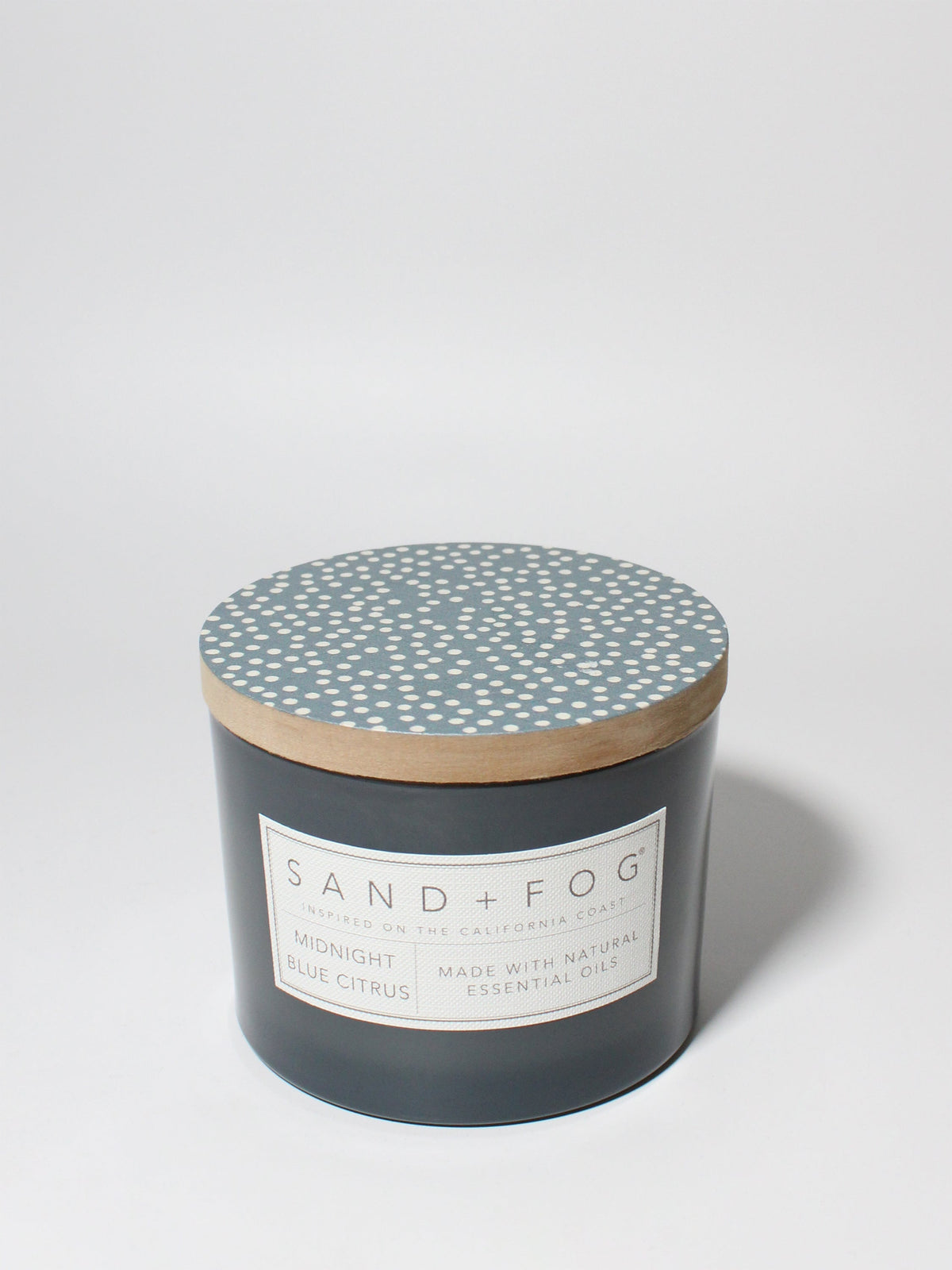 Midnight Blue Citrus 12 oz scented candle Premium