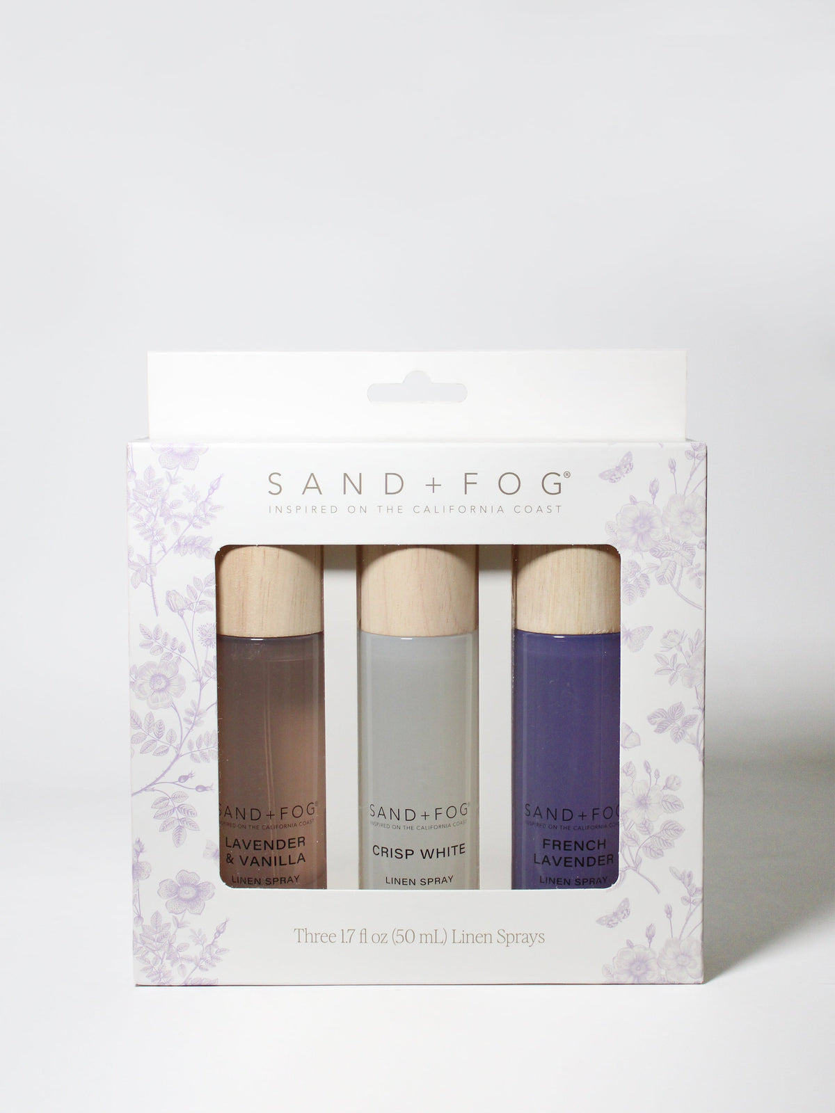 Set of Three 50 mL Freshening Linen Sprays