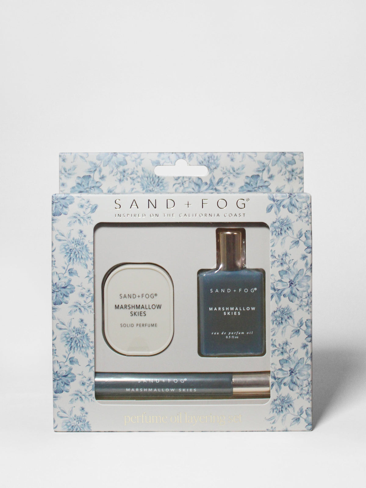 Luxurious Perfume Oil Rollerballs and Solid Perfume Set - Marshmallow Skies