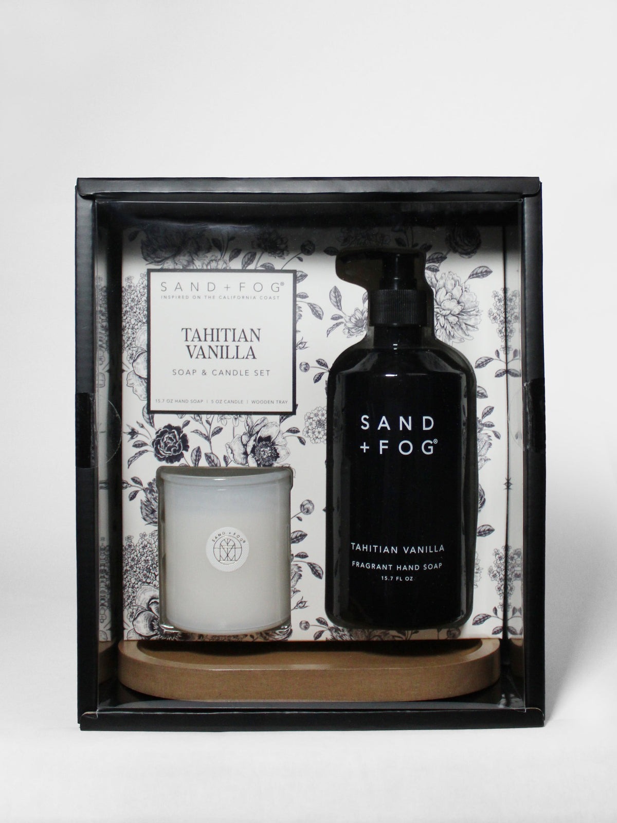 Tahitian Vanilla Gentle Hand Soap & Candle Set