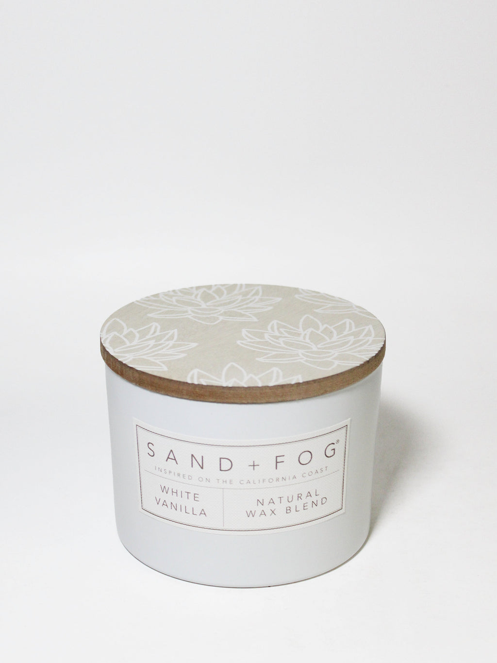 White Vanilla 12 oz scented candle Premium