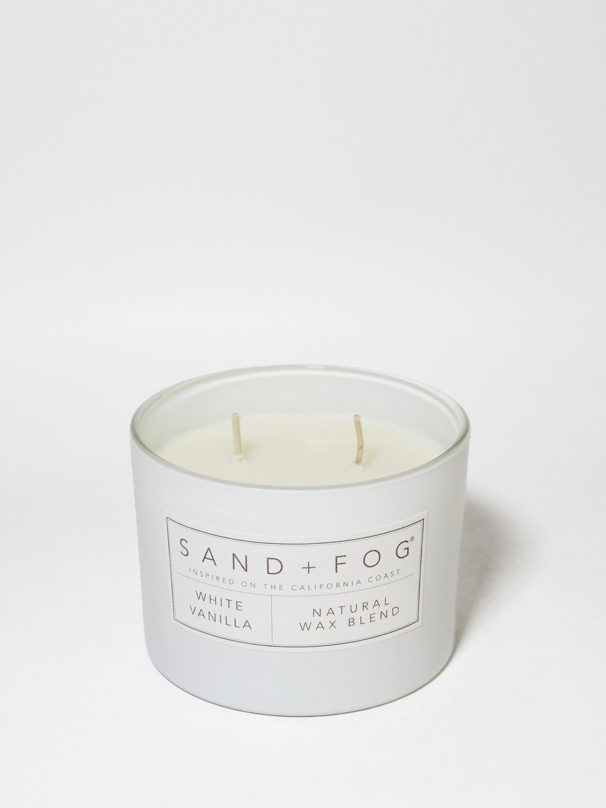 White Vanilla 12 oz scented candle Premium