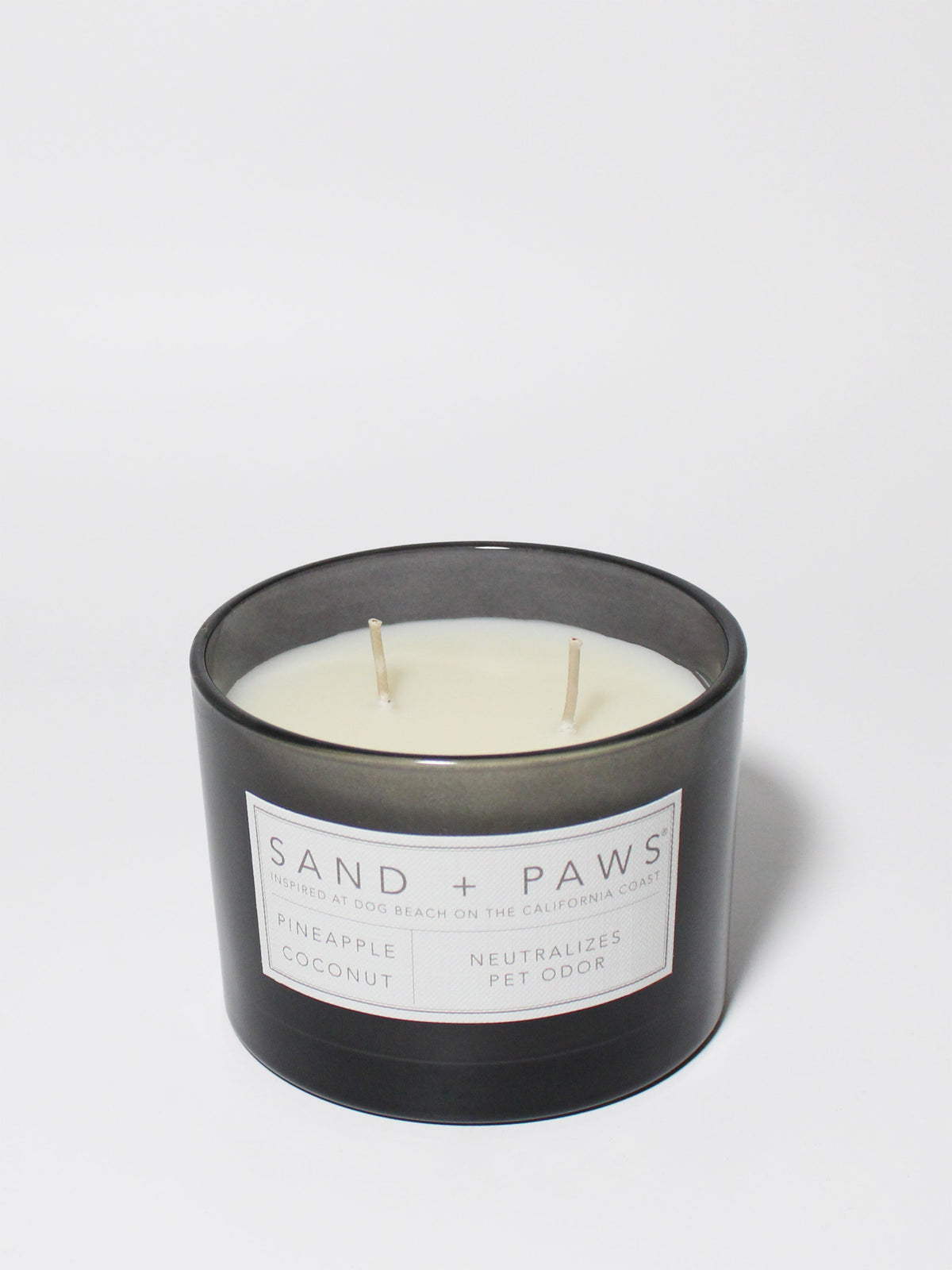 Sand + Paws Pineapple Coconut 12 oz scented candle Premium