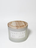 White Vanilla 12 oz scented candle Premium