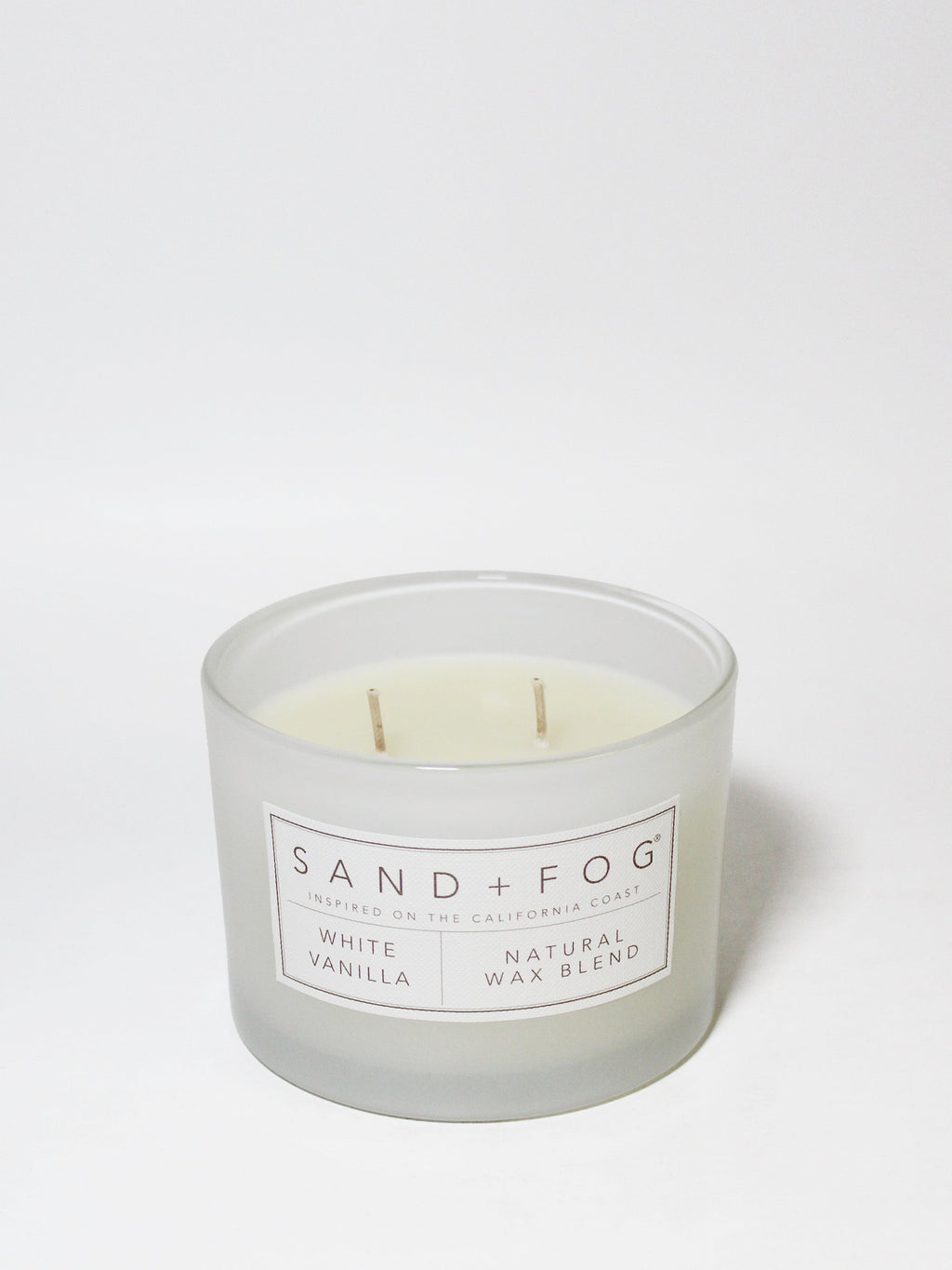 White Vanilla 12 oz scented candle Premium