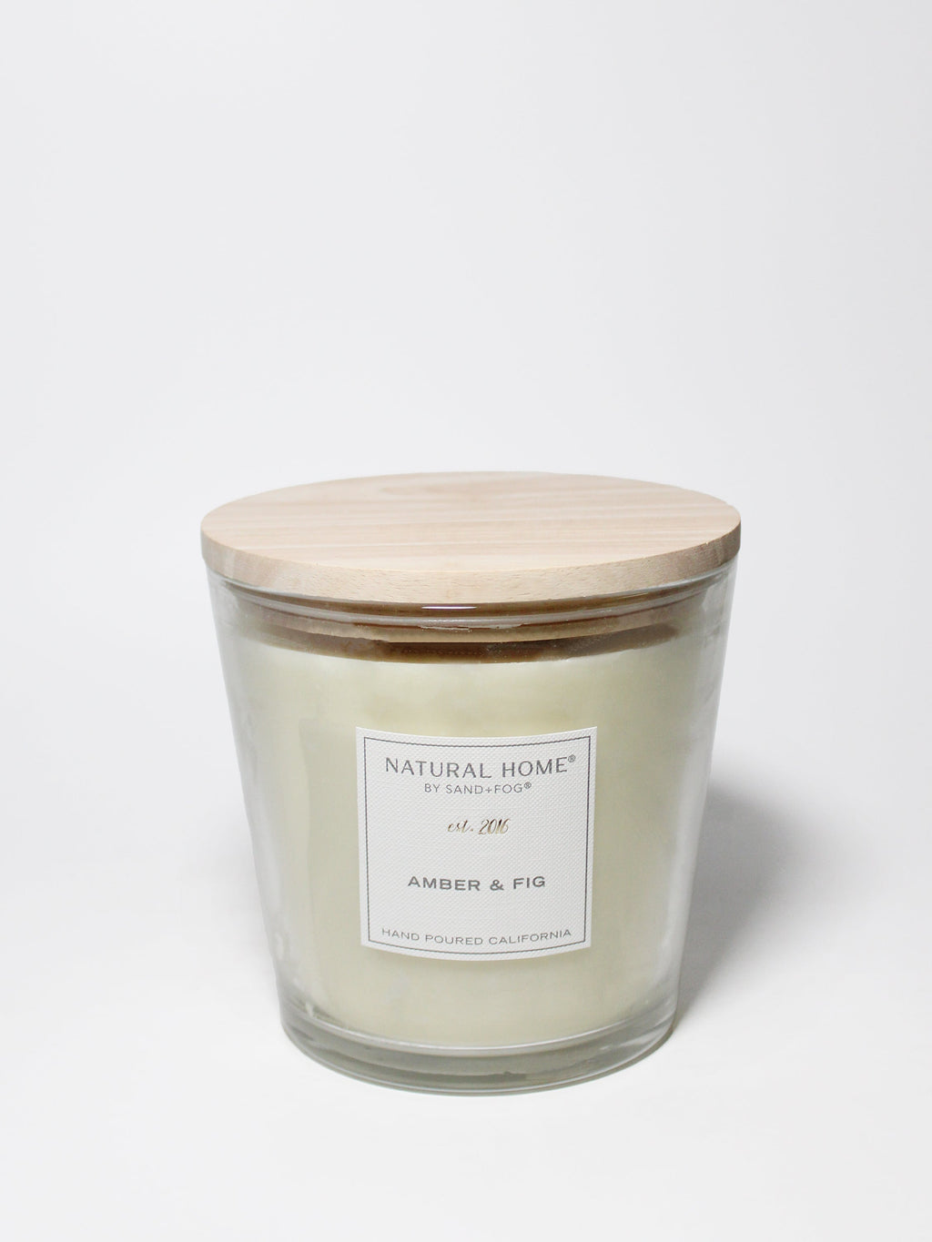 Amber & Fig Natural Home 31 oz scented candle Premium