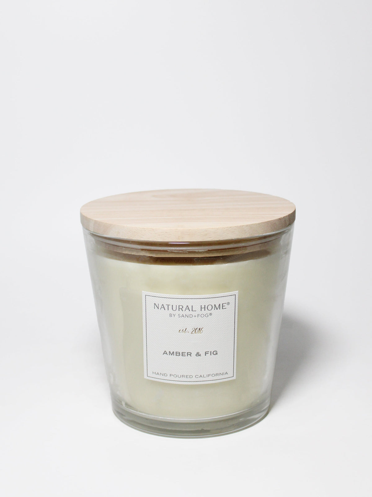 Amber & Fig Natural Home 31 oz scented candle Premium