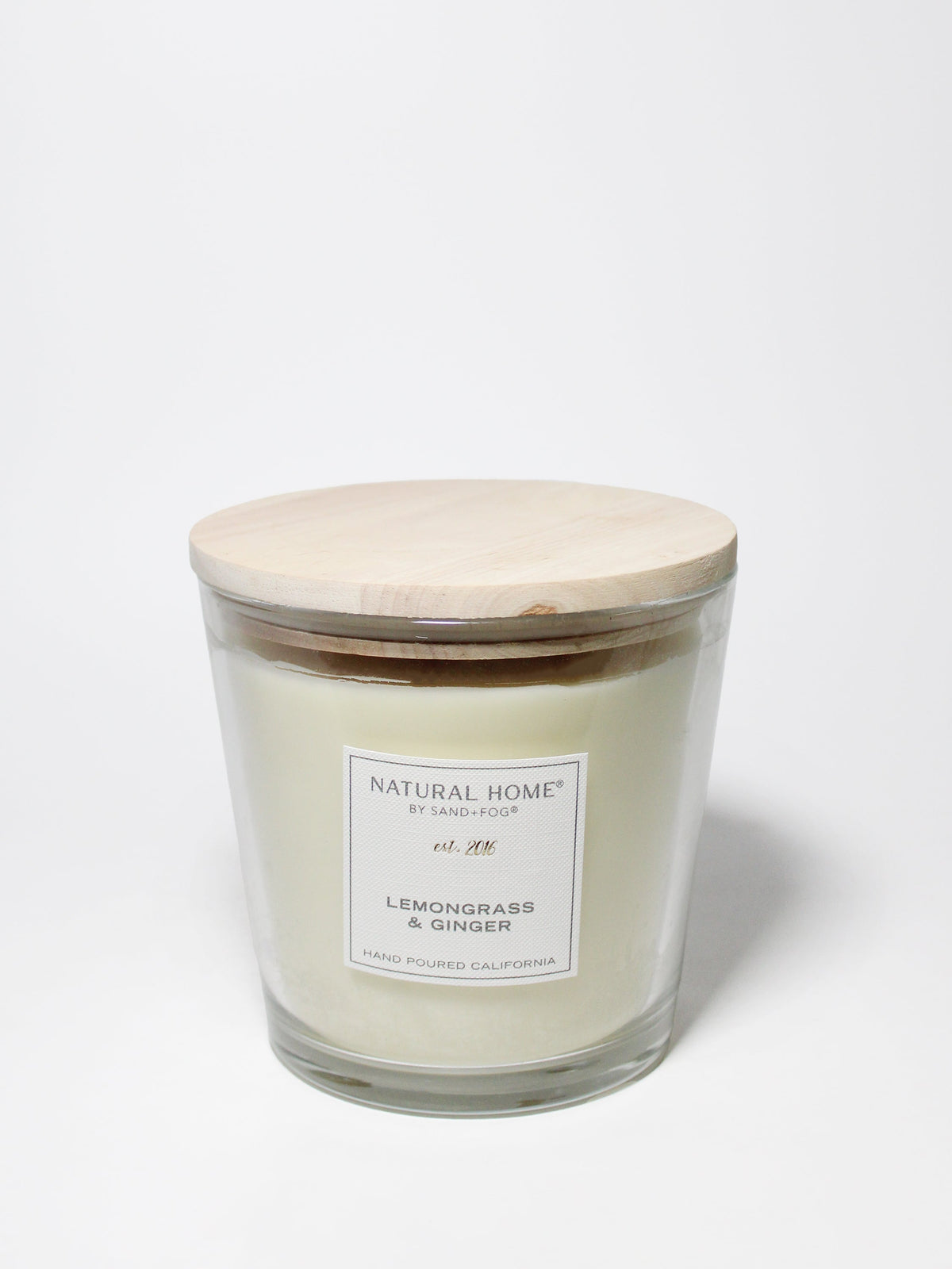 Lemongrass & Ginger Natural Home 31 oz scented candle Premium