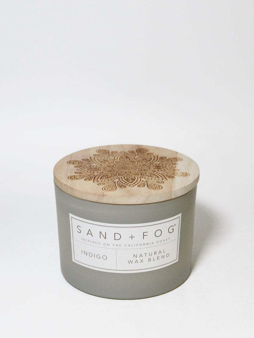 Indigo 12 oz scented candle Premium