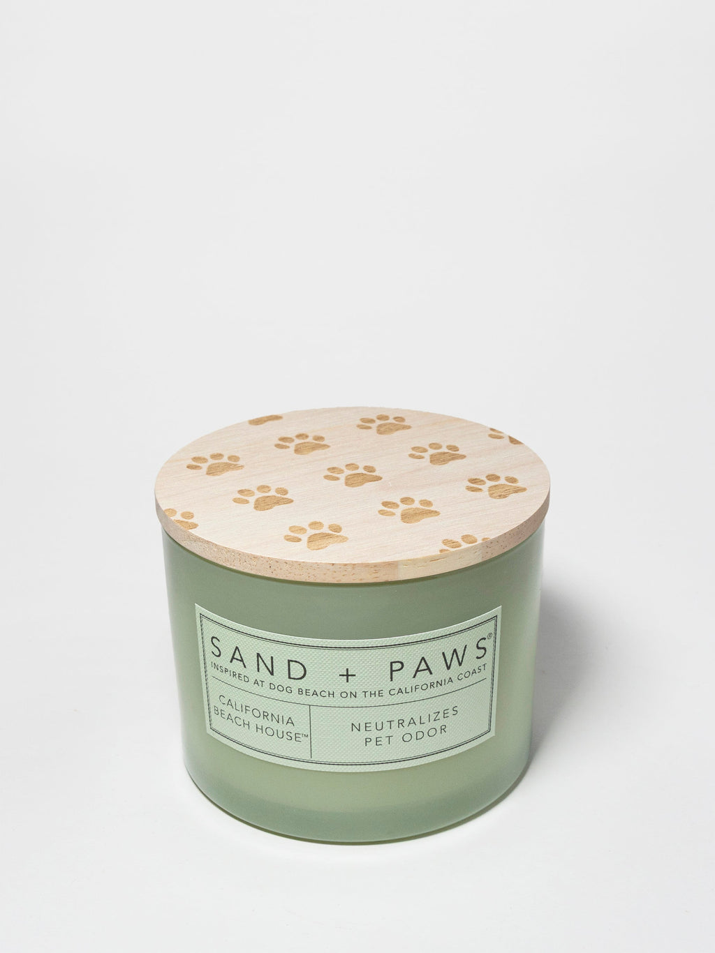 Sand + Paws California Beach House 12 oz scented candle Premium