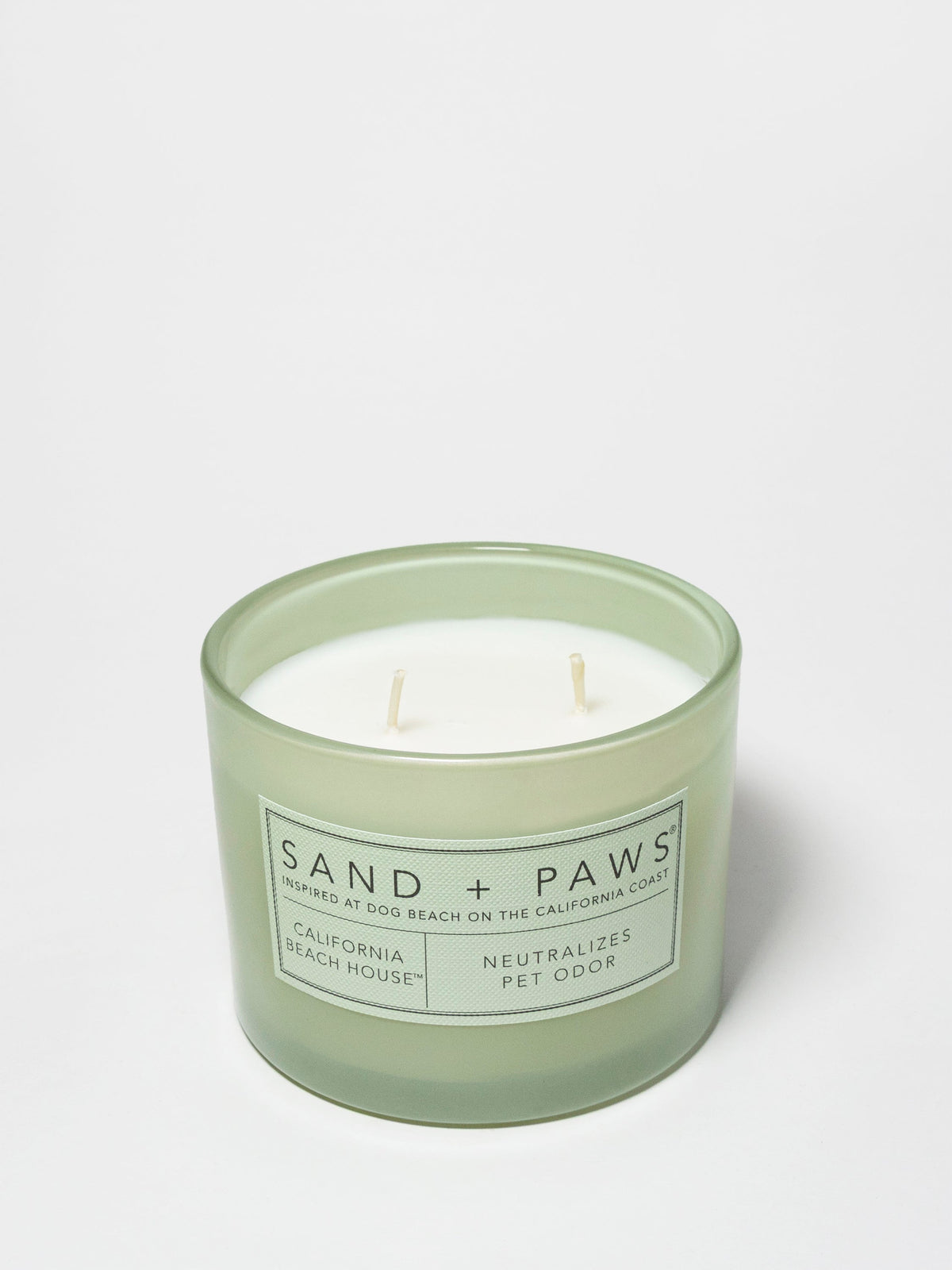 Sand + Paws California Beach House 12 oz scented candle Premium