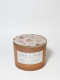 Sand + Paws Floral Bamboo 12 oz scented candle Premium