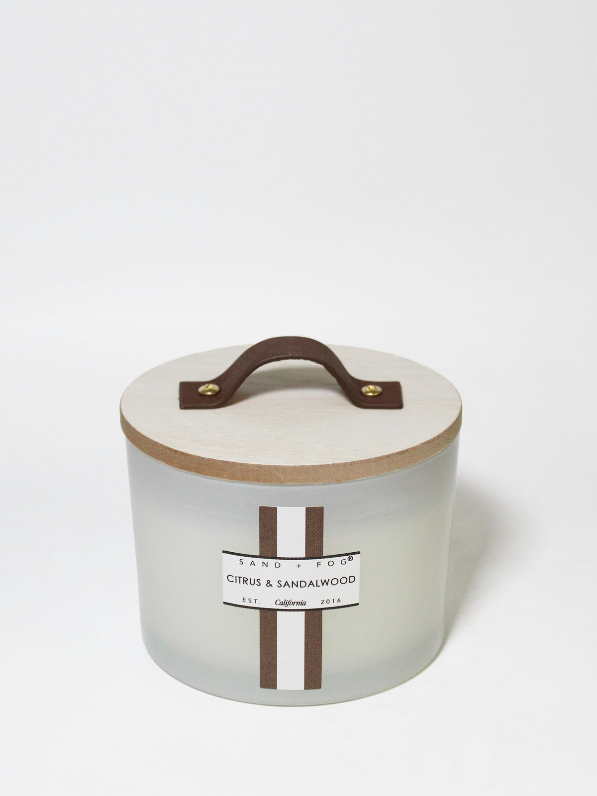 Citrus & Sandalwood 12 oz scented candle Premium