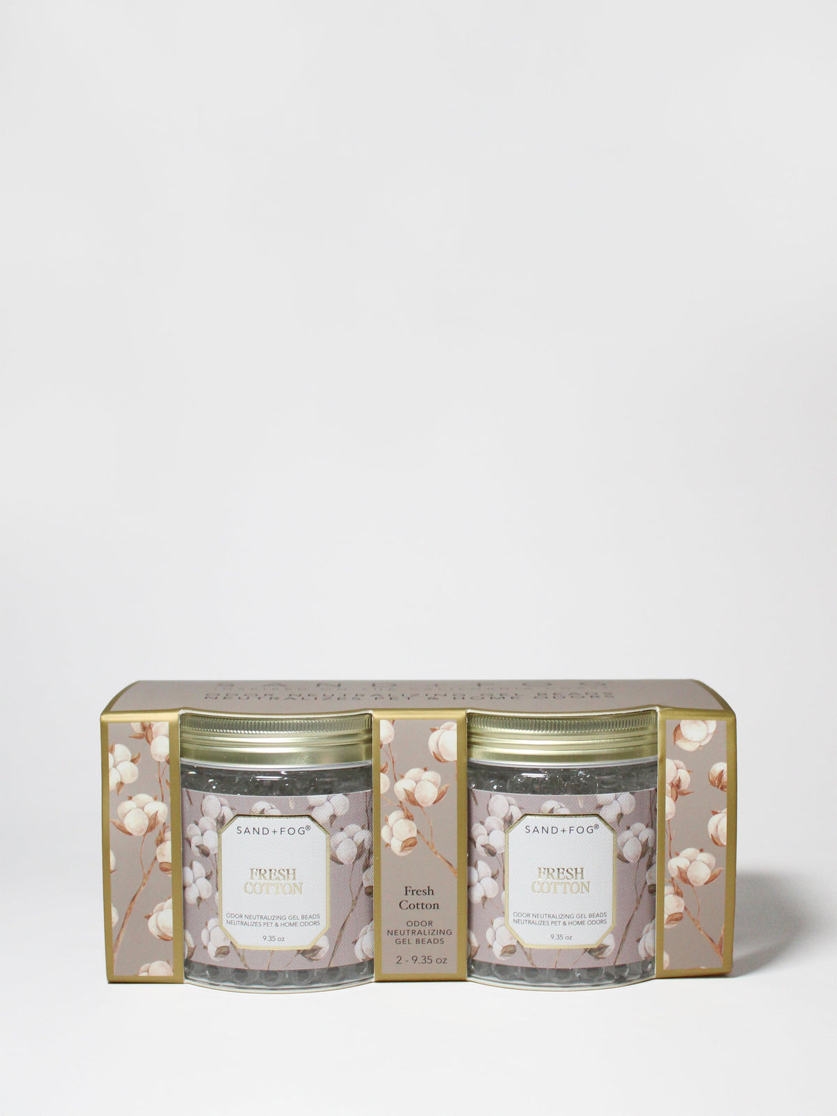 Fresh Cotton 9.35 oz Long-Lasting Gel Scent Beads Pack of 2