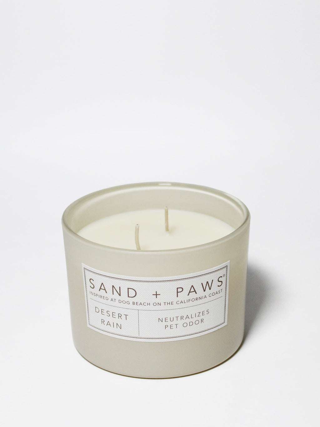 Sand + Paws Desert Rain 12 oz scented candle Premium