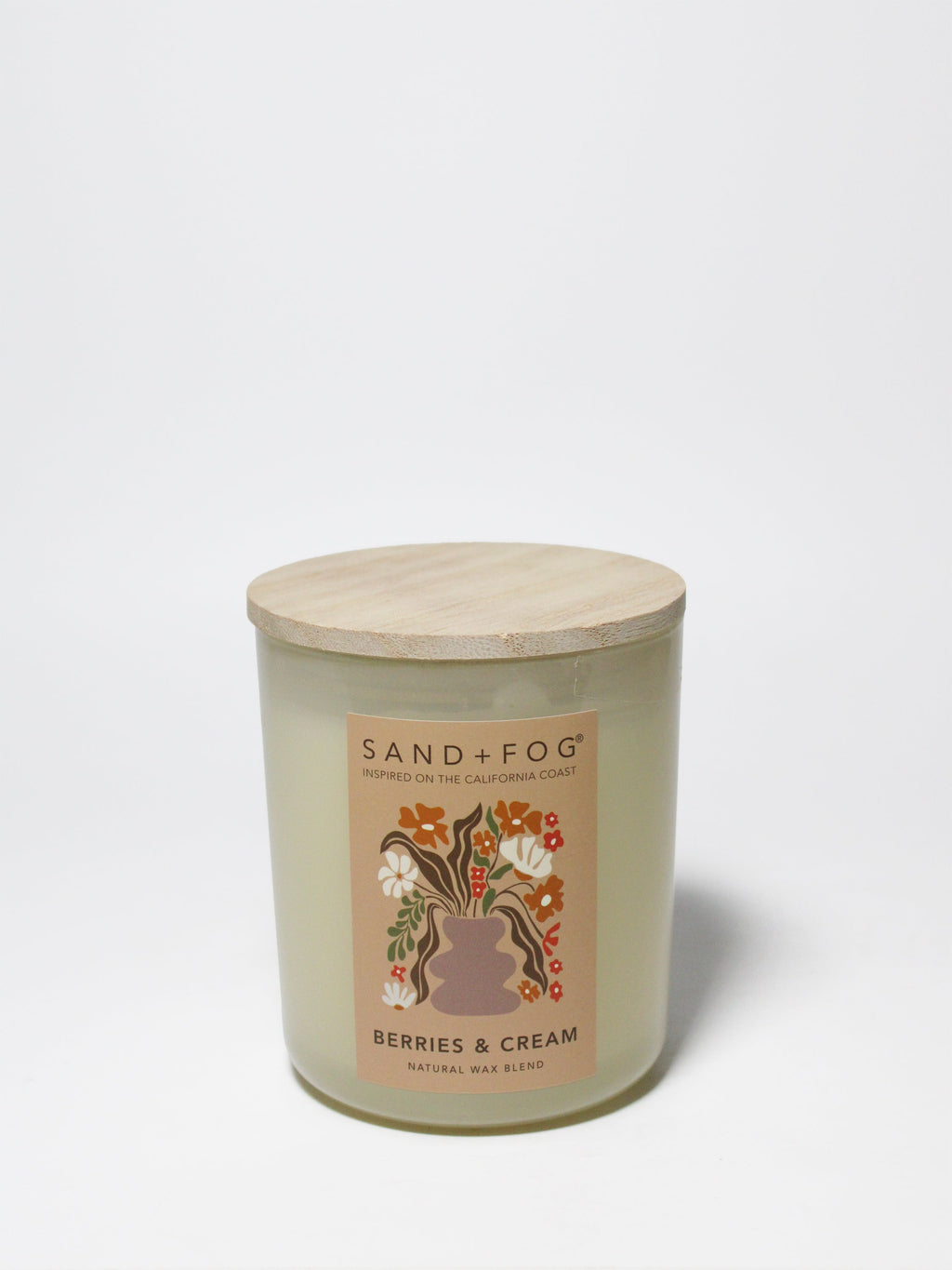 Berries & Cream 10 oz scented candle Premium