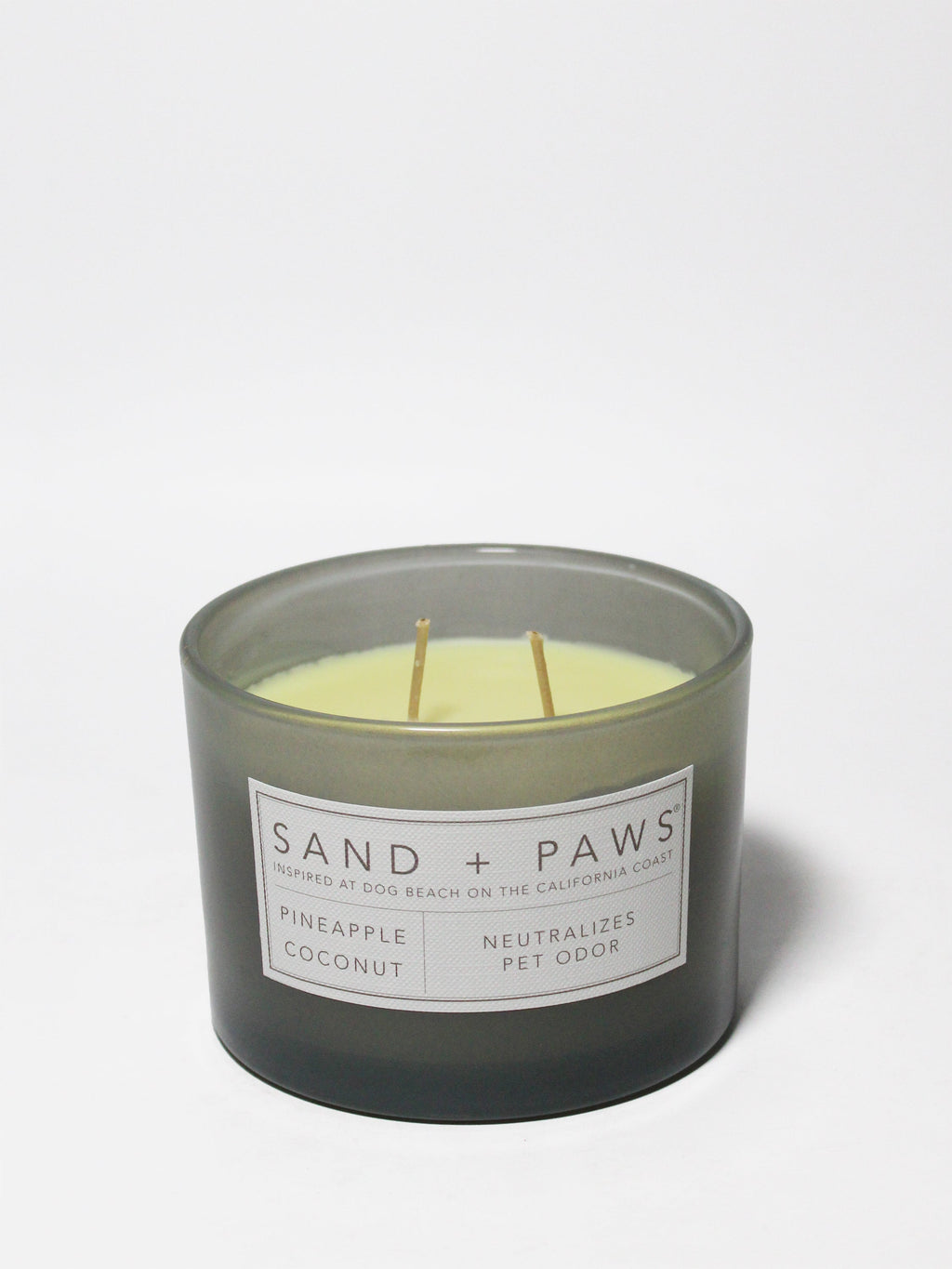 Sand + Paws Pineapple Coconut 12 oz scented candle Premium