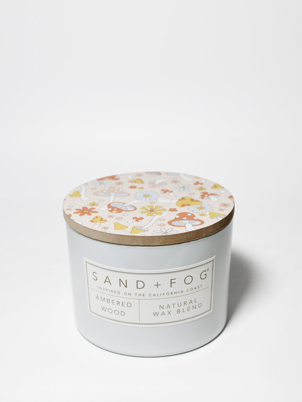 Ambered Wood 12 oz scented candle Premium