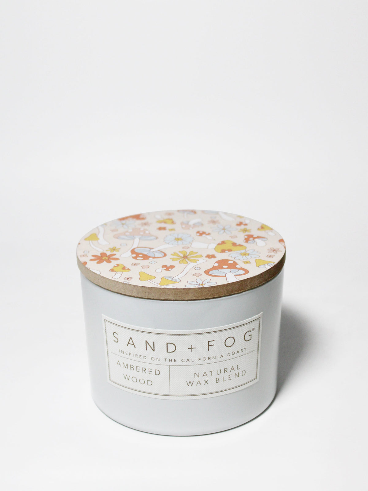 Ambered Wood 12 oz scented candle Premium