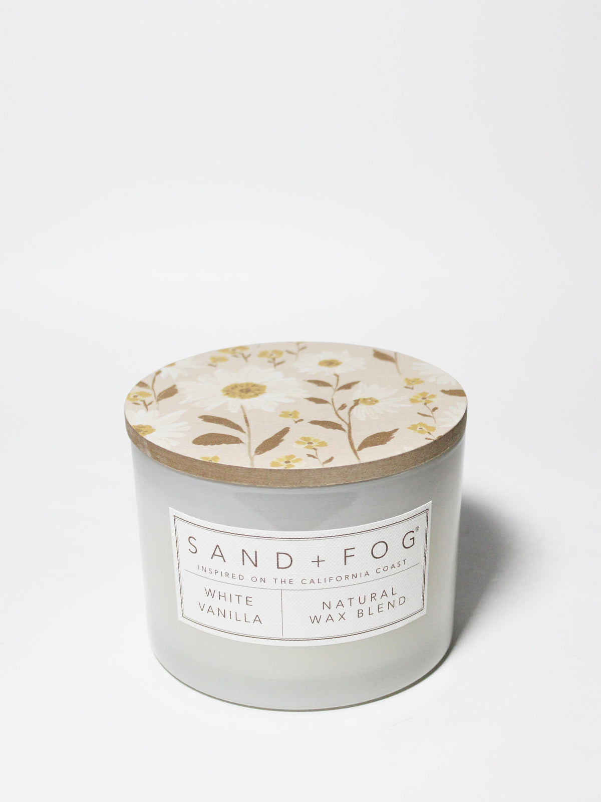 White Vanilla 12 oz scented candle Premium