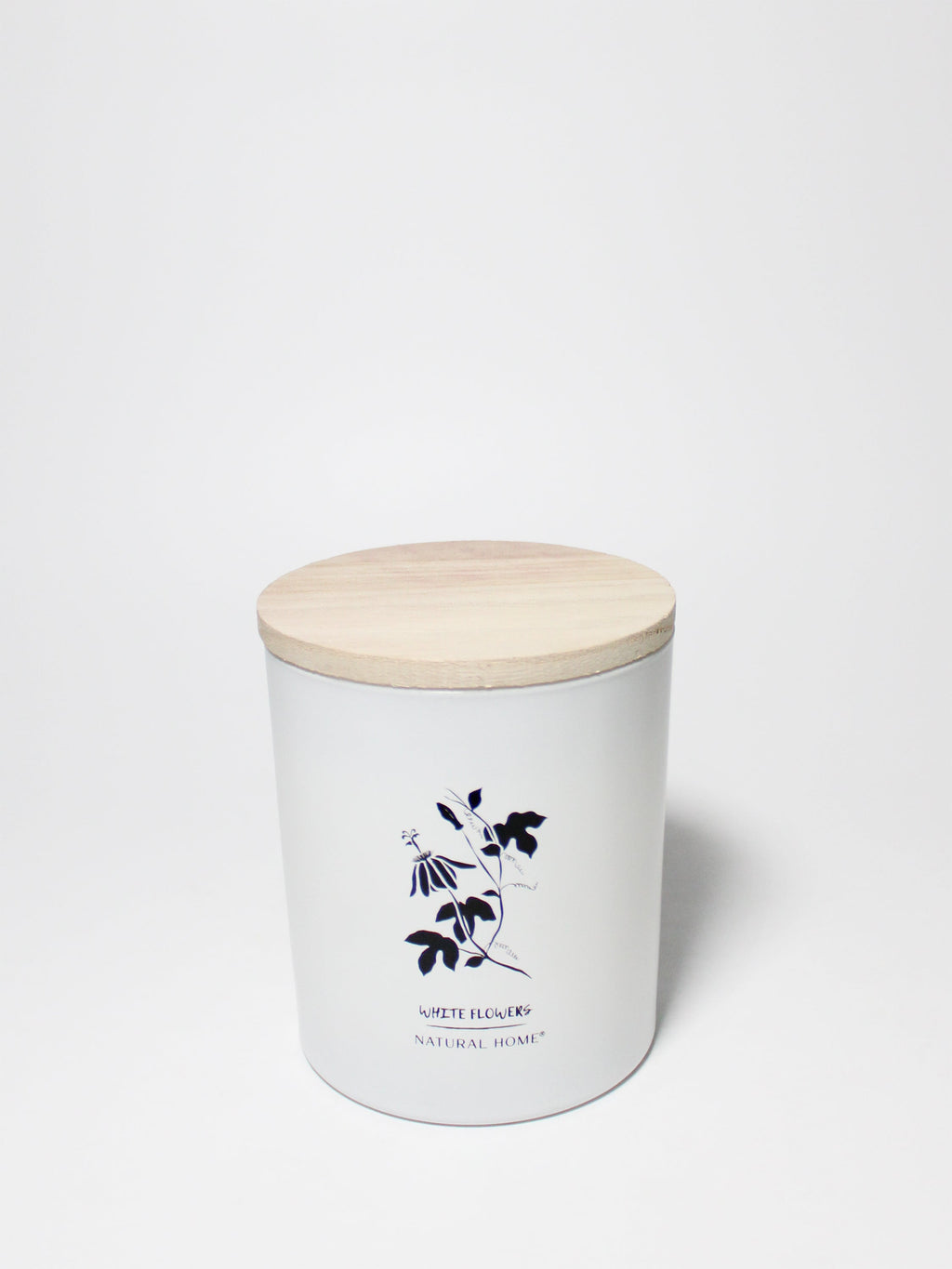 White Flowers Natural Home 11.5 oz scented candle Premium