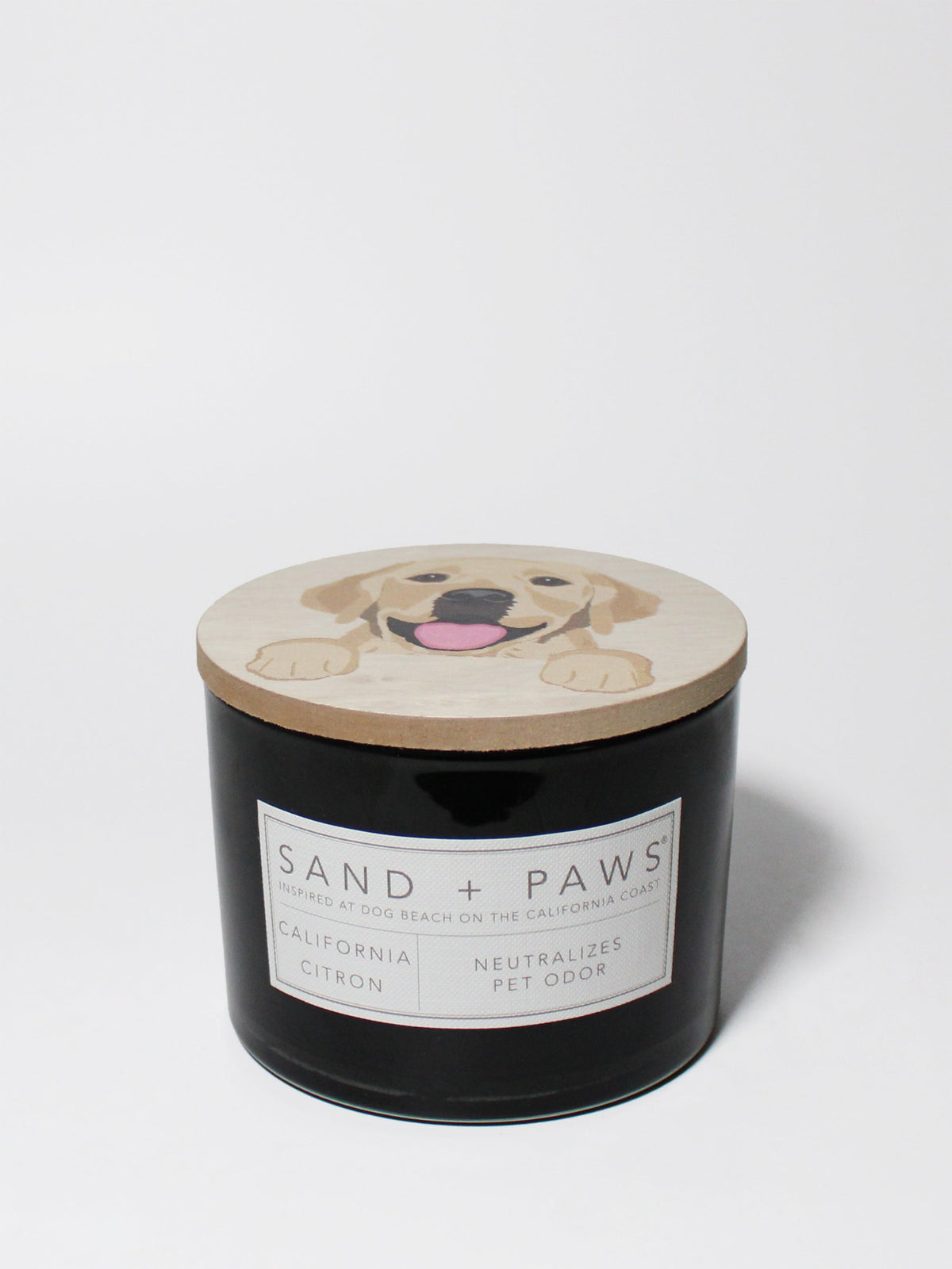 Sand + Paws California Citron 12 oz scented candle Premium