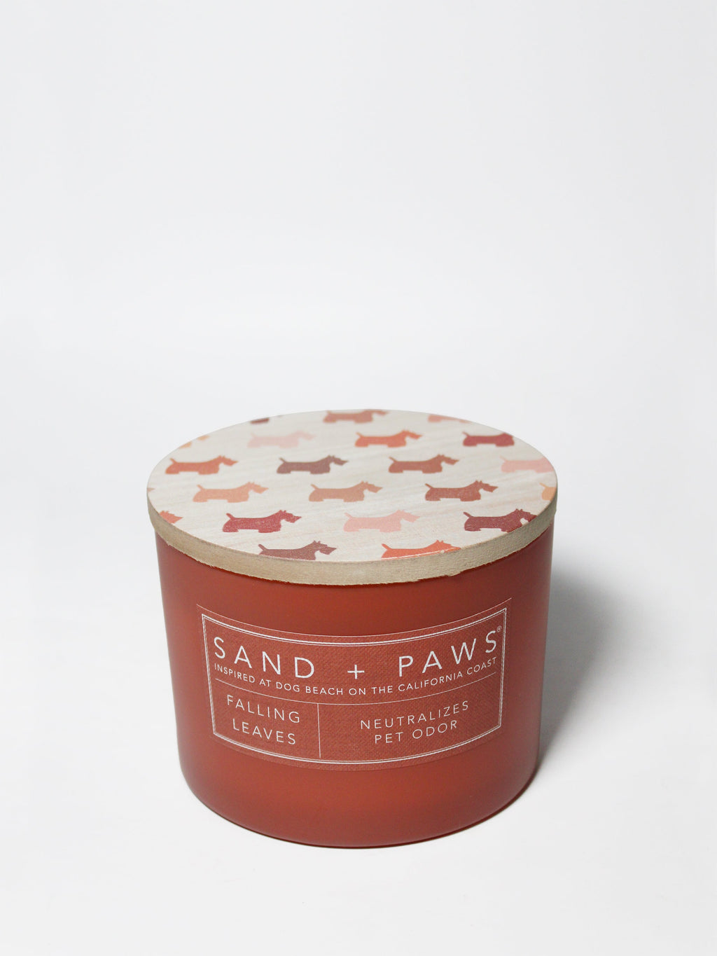 Sand + Paws Falling Leaves 12 oz scented candle Premium