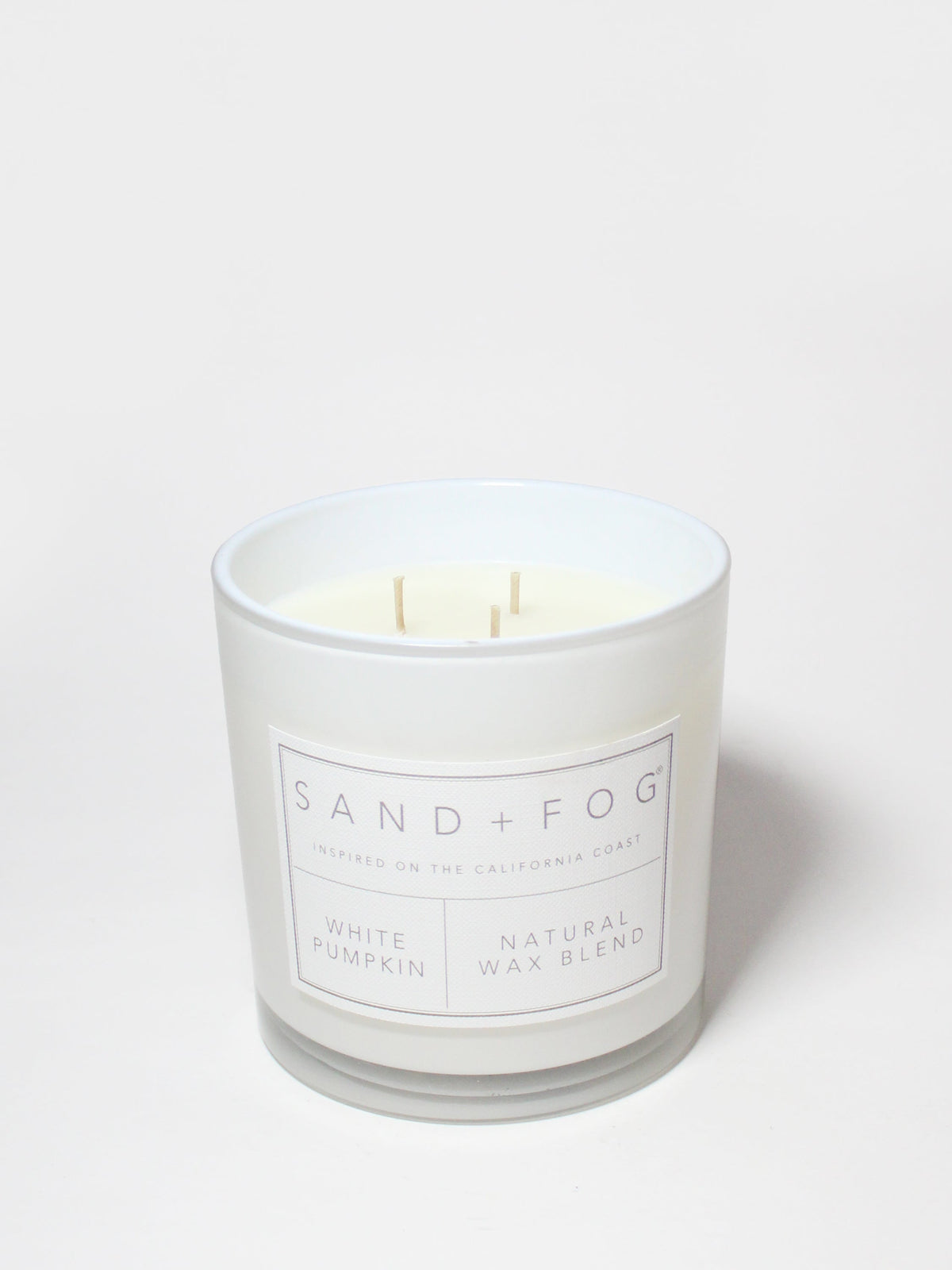 White Pumpkin 21 oz scented candle Premium