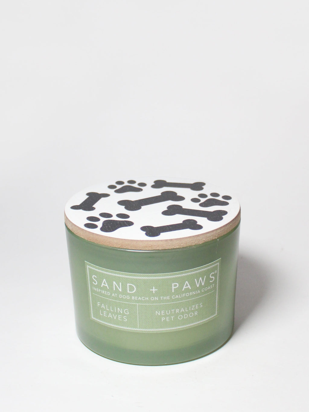 Sand + Paws Falling Leaves 12 oz scented candle Premium