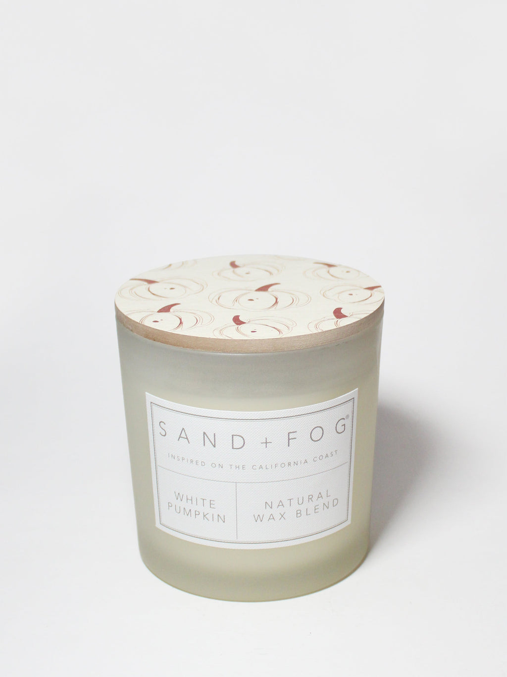 White Pumpkin 21 oz scented candle Premium