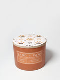 Sand + Paws Amber & Fig 12 oz scented candle Premium
