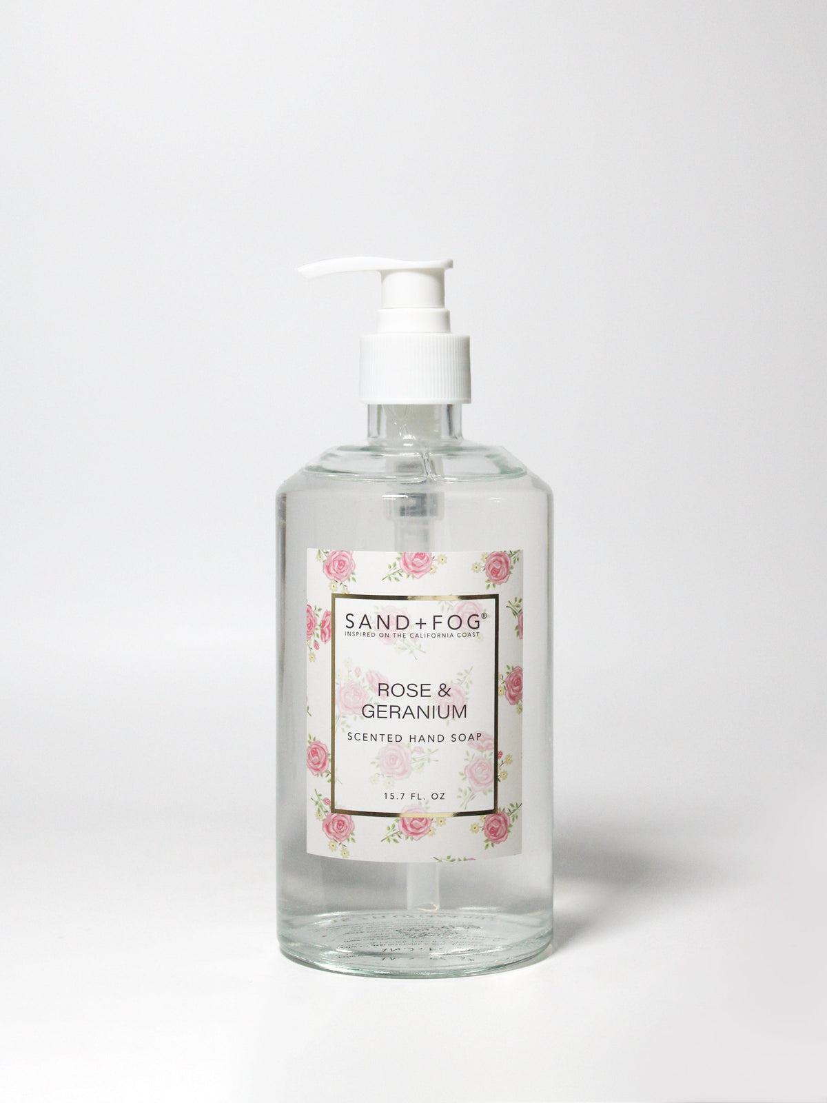 Rose & Geranium 15.7 oz Liquid Gentle Hand Soap