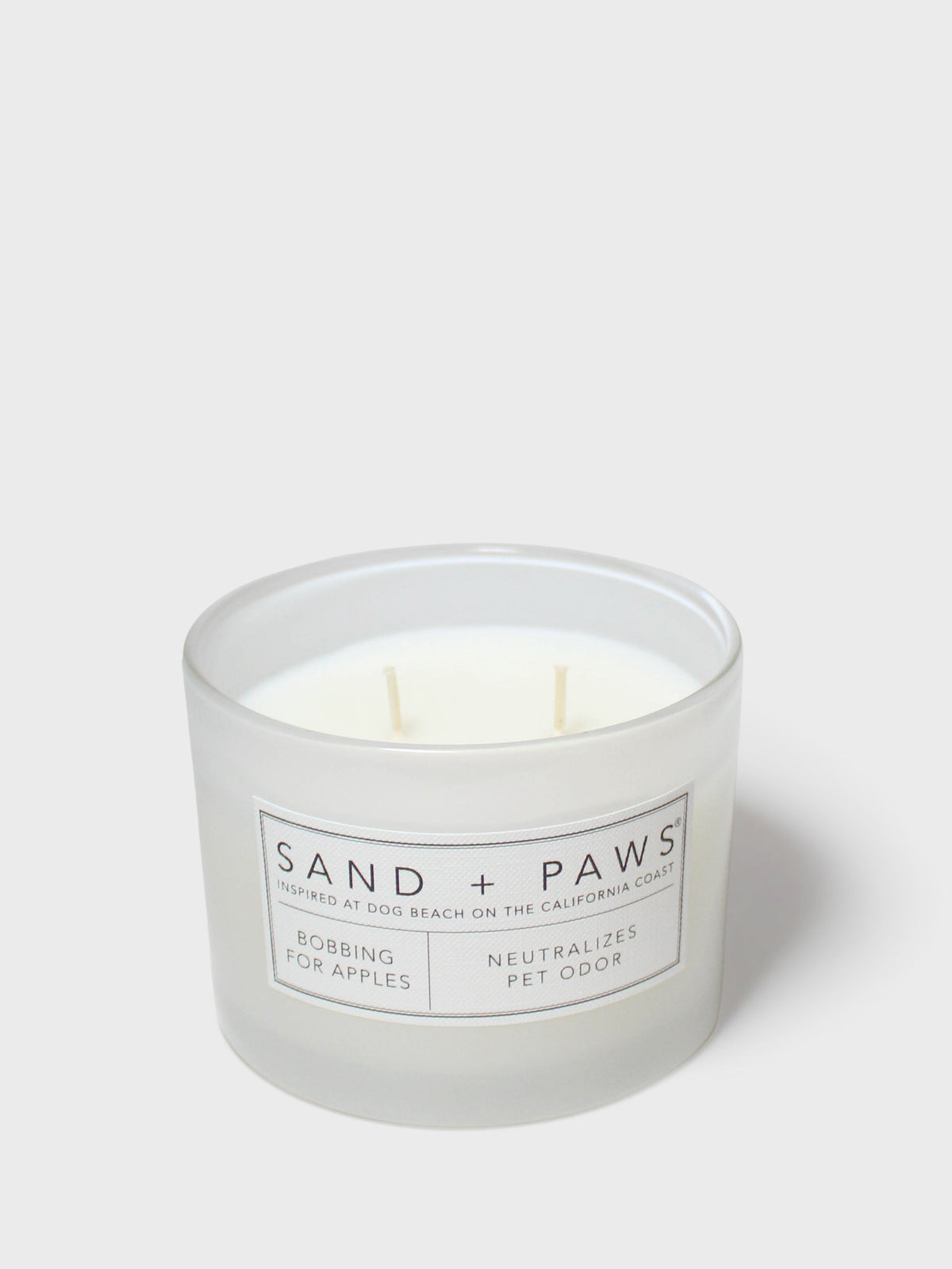Sand + Paws Bobbing for Apples 12 oz scented candle Premium