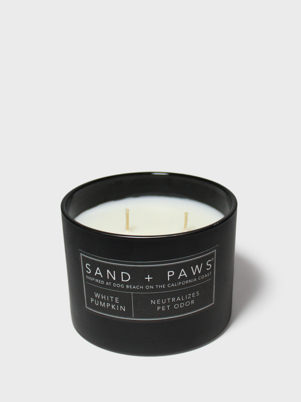 Sand + Paws White Pumpkin 12 oz scented candle Premium