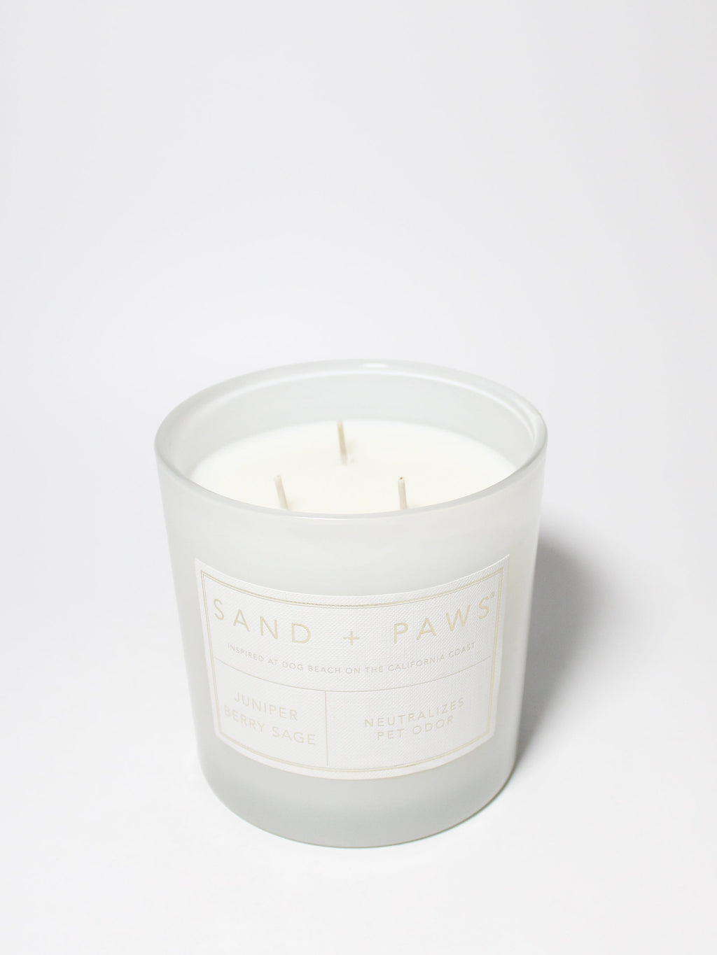 Sand + Paws Juniper Berry Sage 21 oz scented candle Premium
