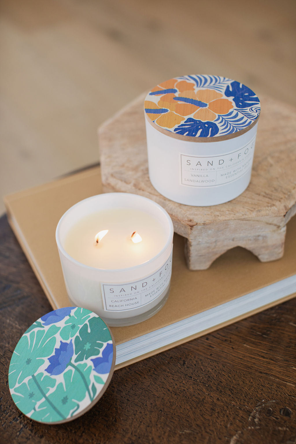 Vanilla Sandalwood 12 oz scented candle Premium