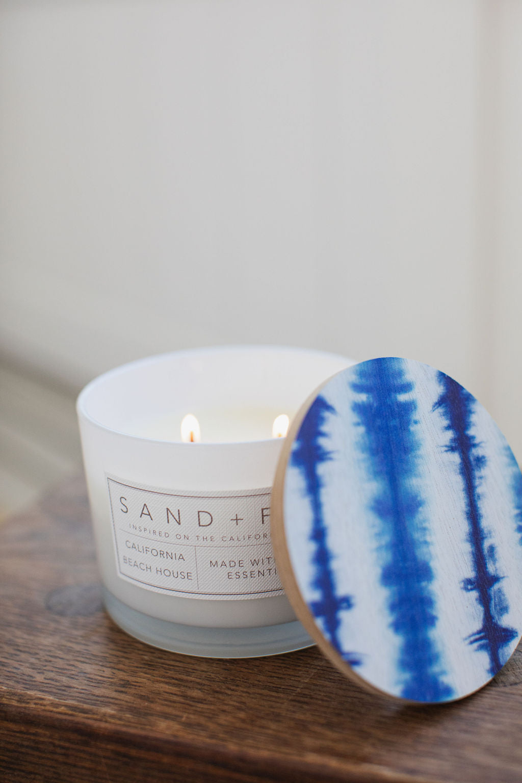 California Beach House 12 oz scented candle Premium