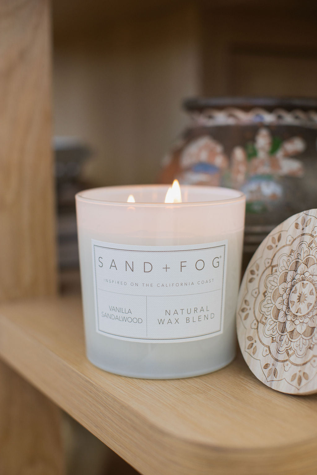 Vanilla Sandalwood 21 oz scented candle Premium