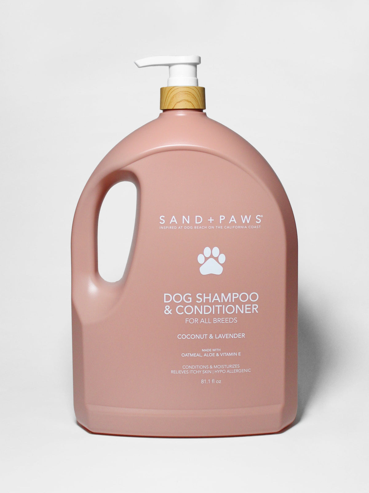 Sand + Paws Gentle Pet Shampoo & Conditioner - Coconut & Lavender