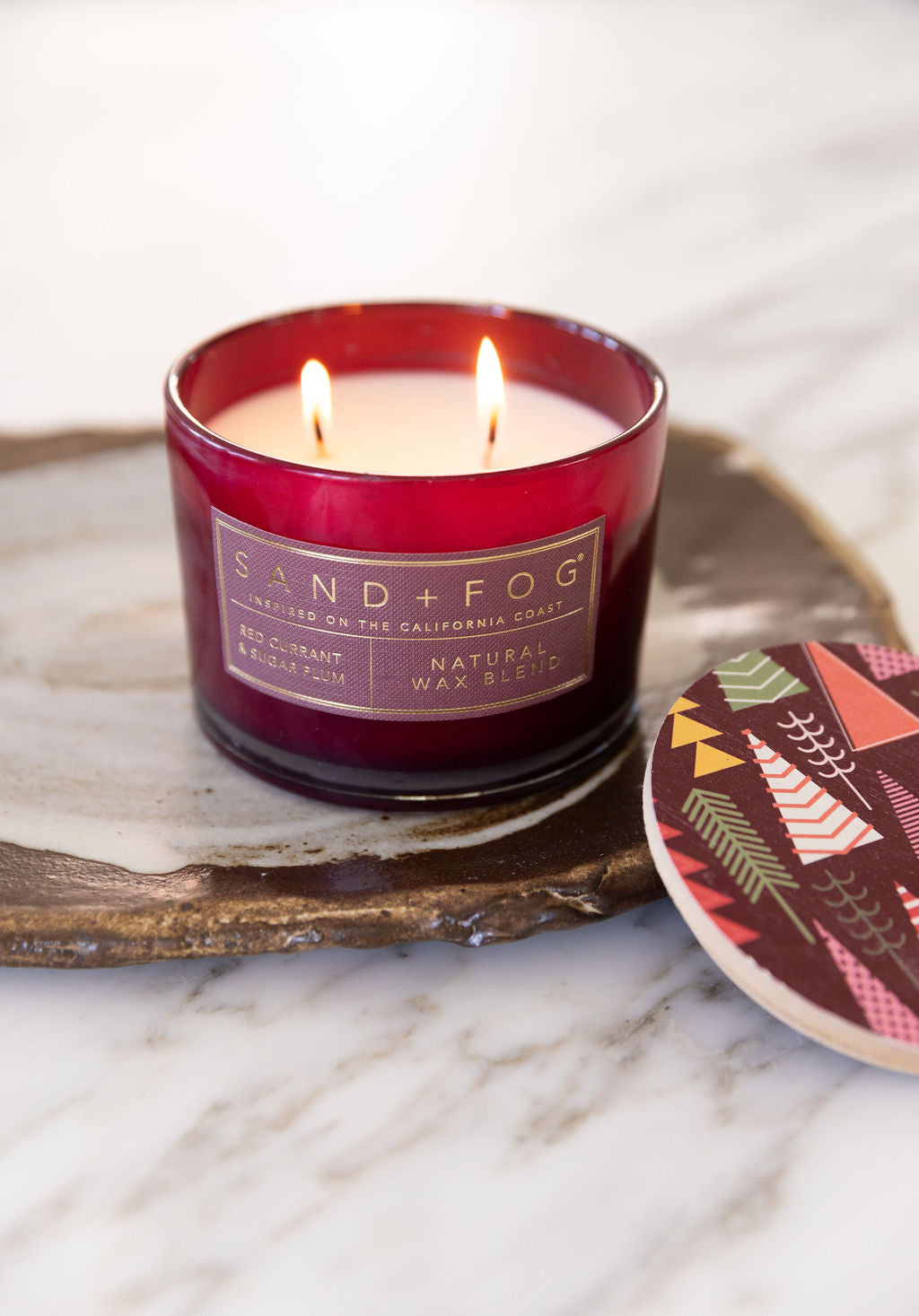 Red Currant & Sugar Plum 12 oz scented candle Premium