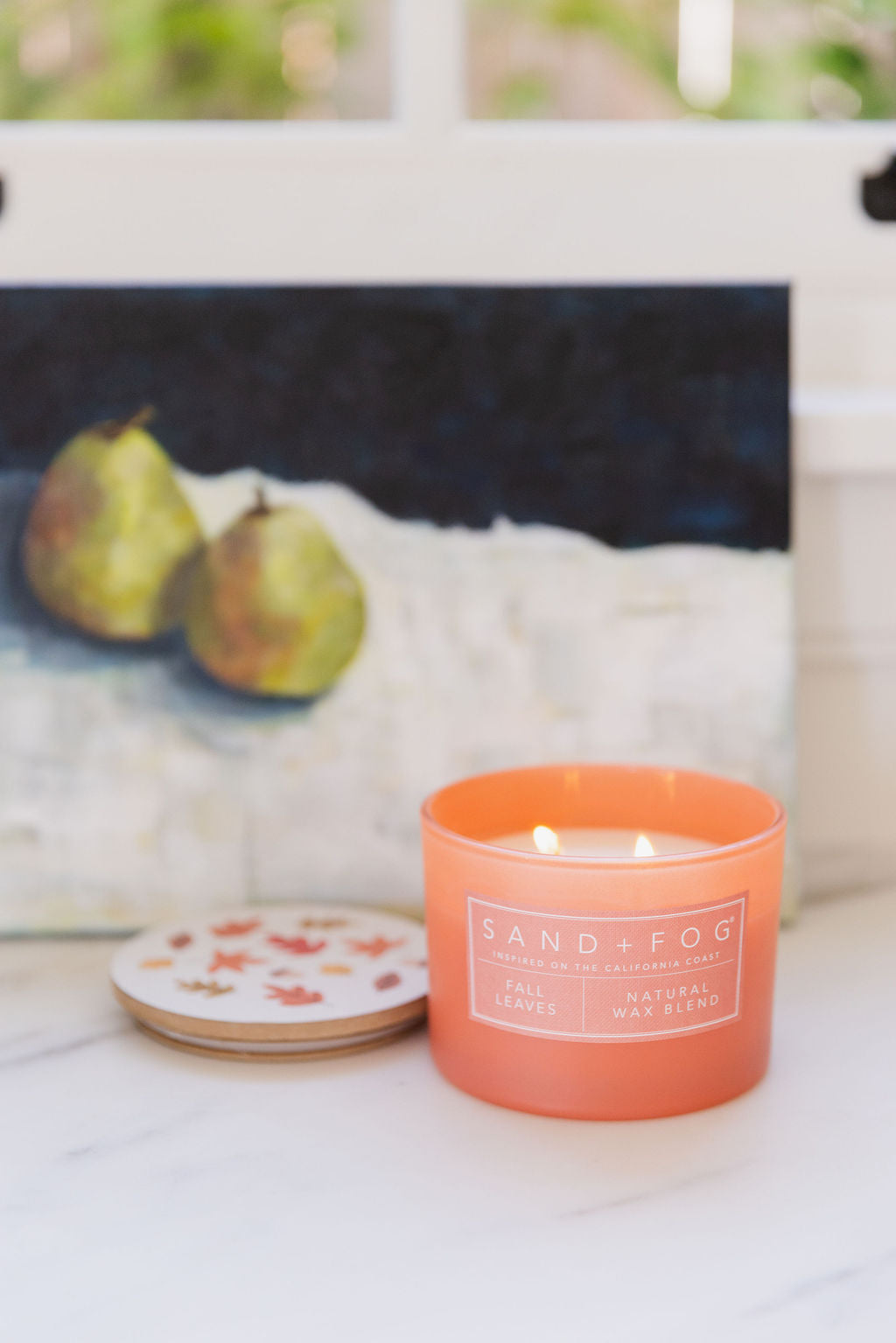 Fall Leaves 12 oz scented candle Premium