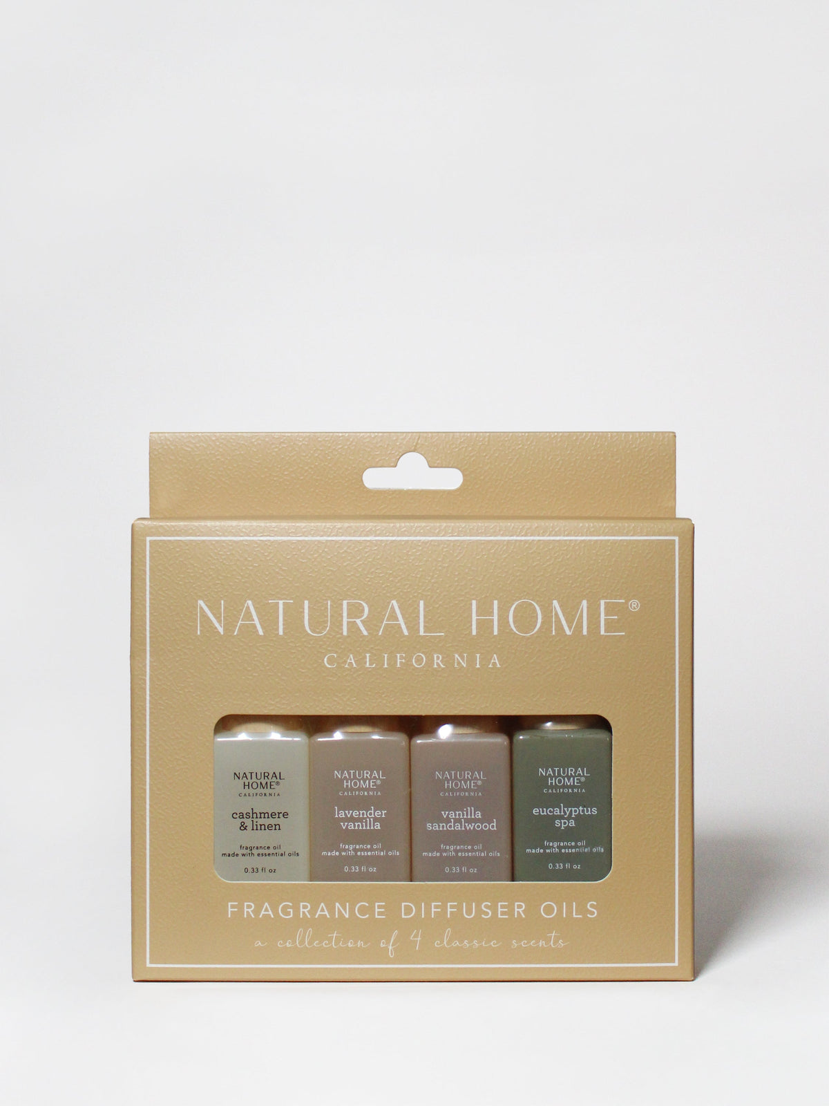 Natural Home 4 Pack of 10 ml Fragrance Aromatic Diffuser Oils
